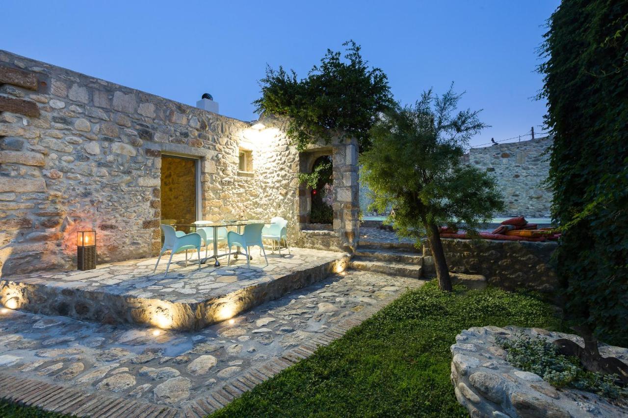 Muazzo Creta Stone House, Nature Escape With Pool, By Thinkvilla Pigí 外观 照片