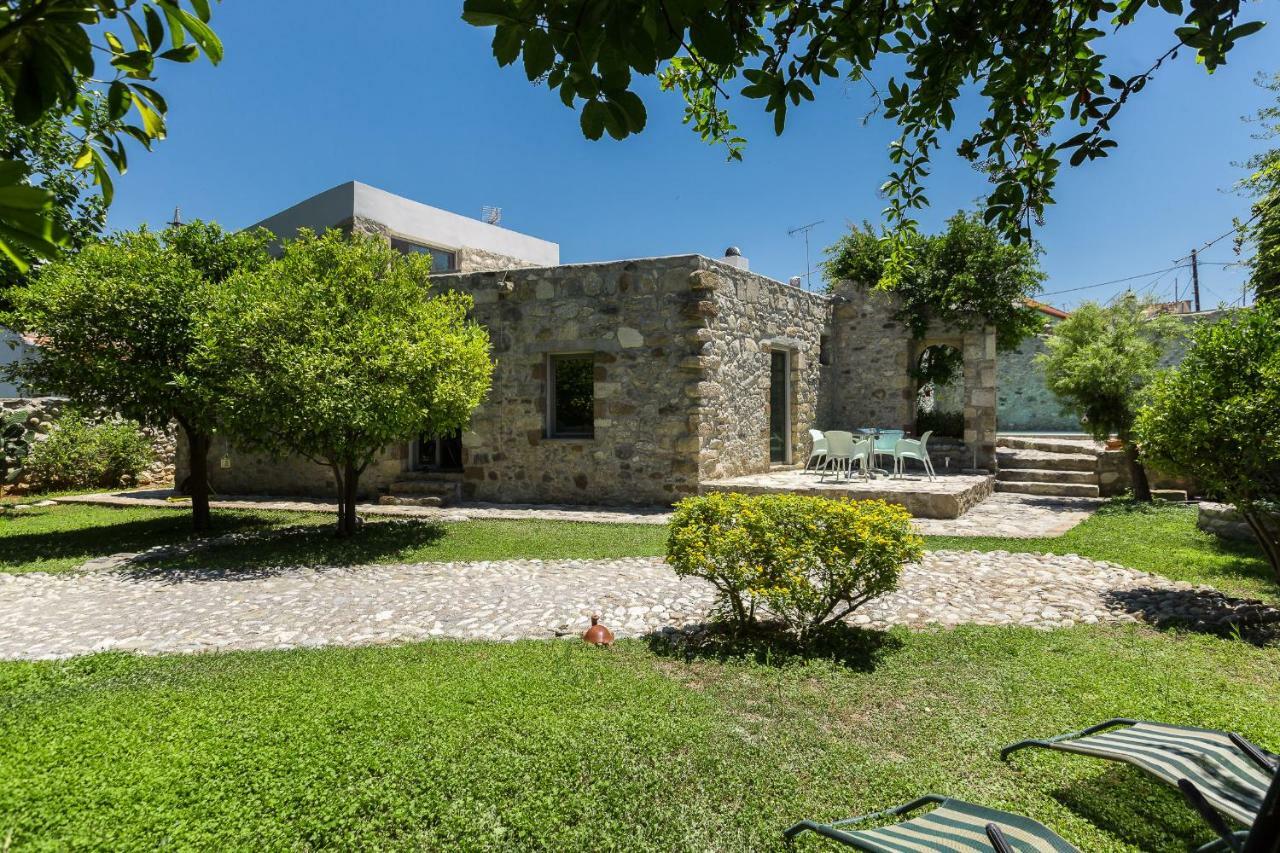 Muazzo Creta Stone House, Nature Escape With Pool, By Thinkvilla Pigí 外观 照片